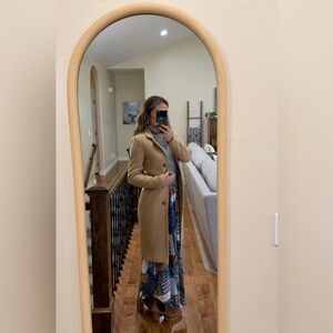 Abercrombie & Fitch Camel Pea Coat